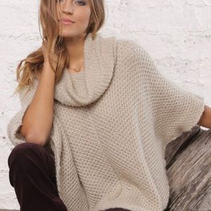 Wooden Ships “Honeycomb” Poncho size S/M